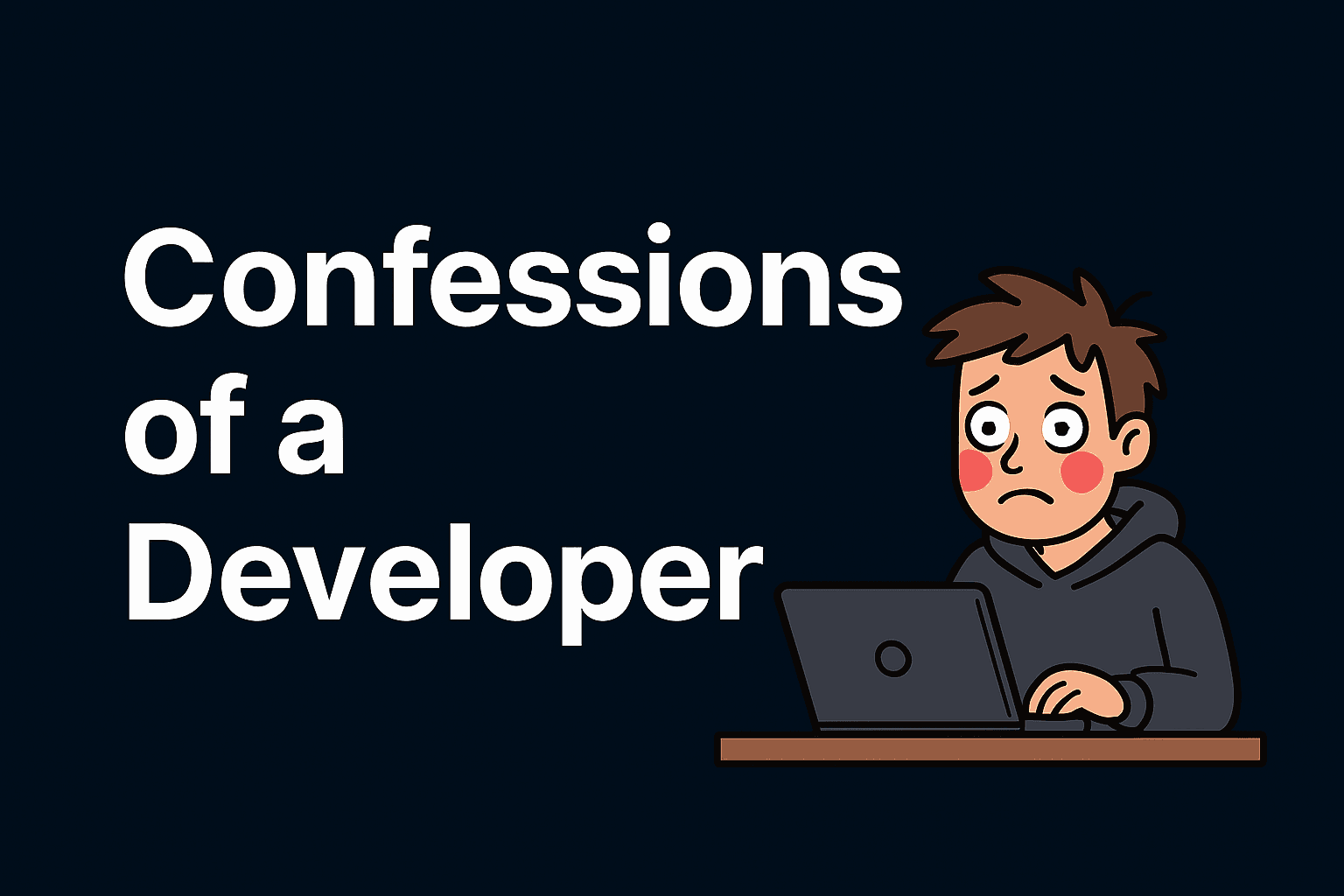 Confessions of a Developer