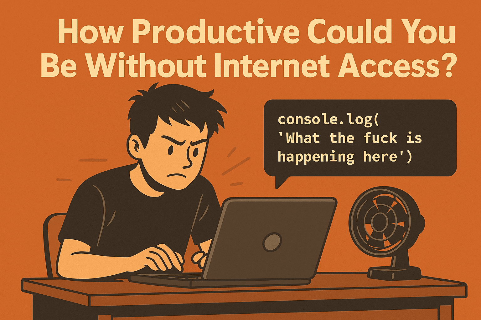 How Productive Could You Be Without Internet Access?